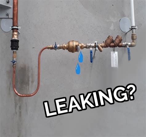 water meter leaks who pays